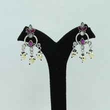 Chandbali Oxidized Earring 13183-33