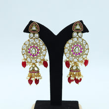 Long Jhumki Polki Earring 11027-21