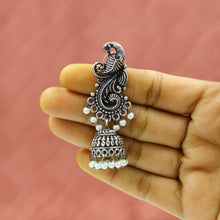 Jhumki Oxidized Earring 13182-33