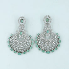 Mint Green Zircon/AD Earring 12262-8638