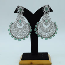 Mint Green Zircon/AD Earring 12262-8638