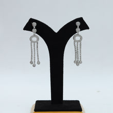 Silver Plated Zircon/AD Earring 16834-3982