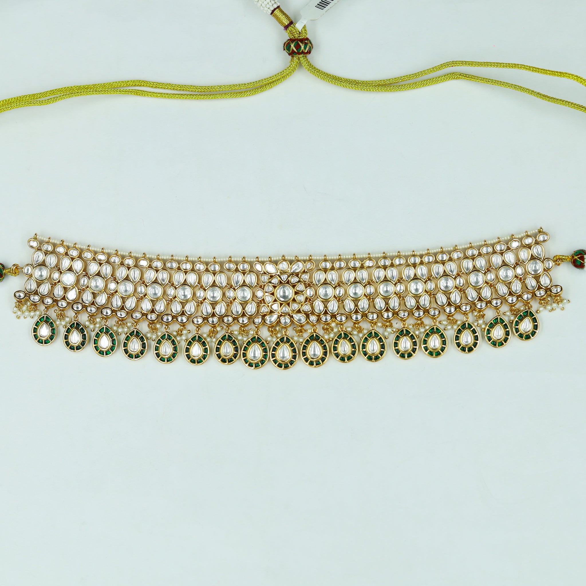 Choker Kundan Necklace Set 12198-28