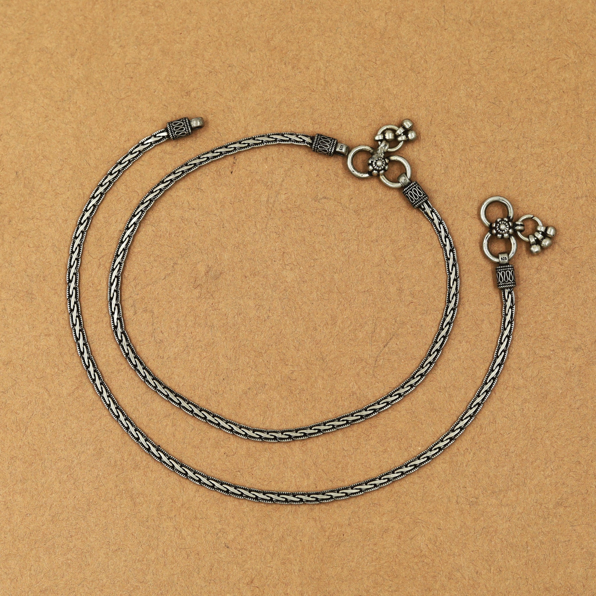 Pure Silver Anklet 7890-20