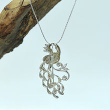 Pure Silver 925 Hallmarked Pendent Cum Broach 7108-1362