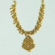 Round Neck Temple Necklace Set 12914-31