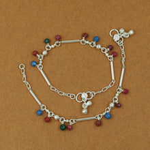 Multi Silver Baby Payal 6064-1130