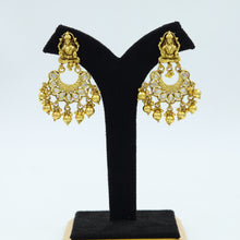 Chandbali Temple Earring 10237-28