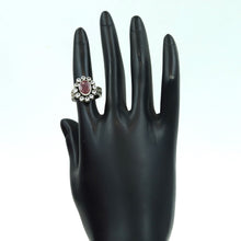 Pure Silver Cut Stone Ring 13564-100