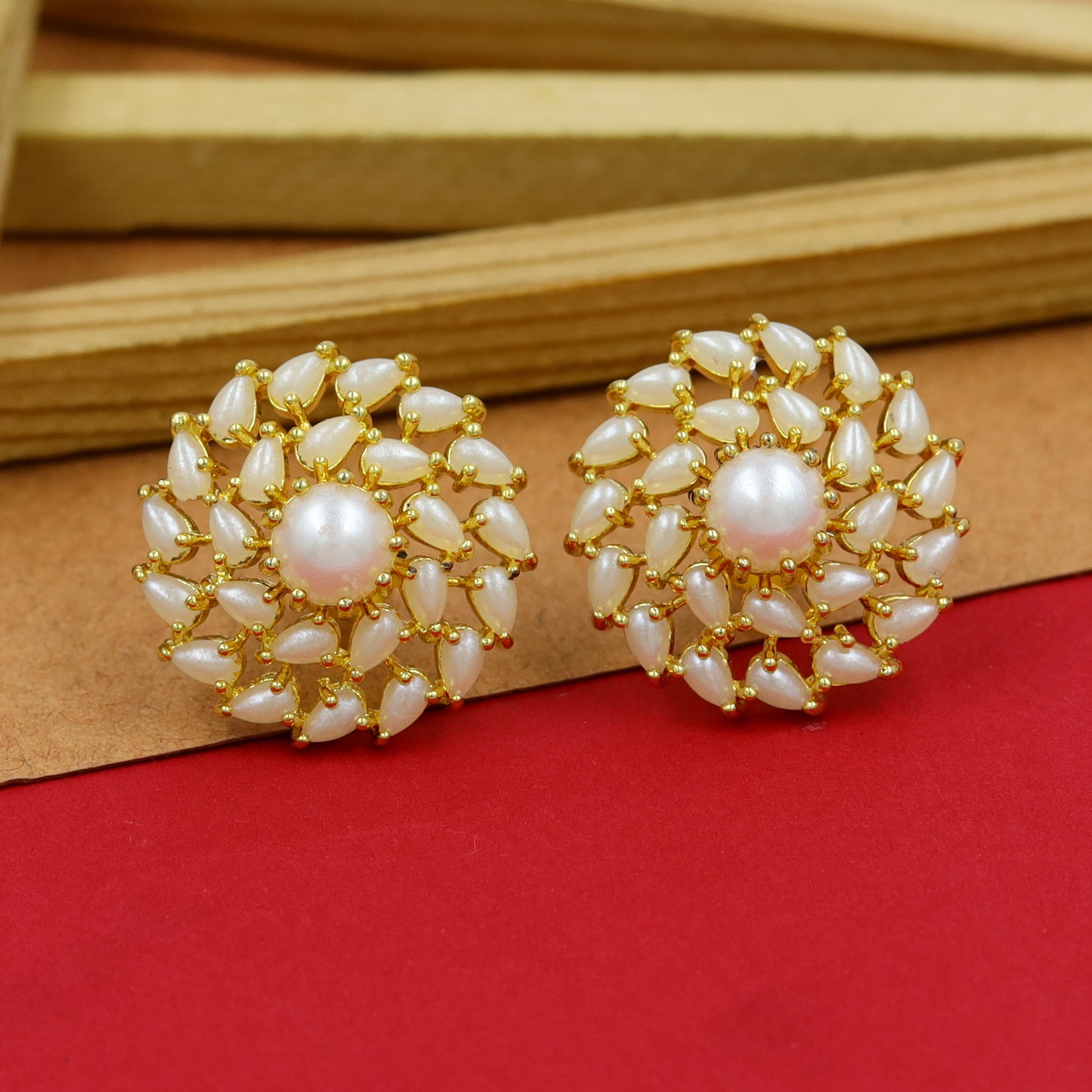 Buy Jadau Earrings Online Dazzles Jewellery