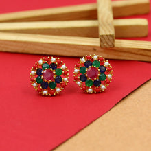 Tops/Studs Jadau Earring 14677-65