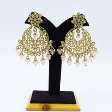 Pink Antique Earrings
