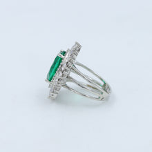 Zircon/CZ Adjustable Ring 18586-5768