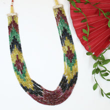 Precious Pearls Rainbow Mala  19948-Ran
