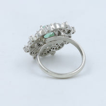 Zircon/ CZ Adjustable Ring 16172-3319
