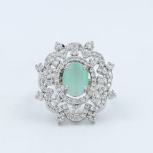 Zircon/ CZ Adjustable Ring 16172-3319