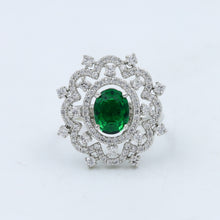 Zircon/ CZ Adjustable Ring 16172-3319