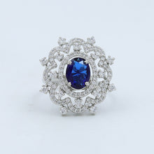 Zircon/ CZ Adjustable Ring 16172-3319