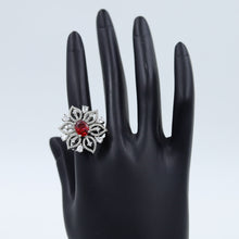 Zircon/AD Cocktail Adjustable Ring 16182-3329