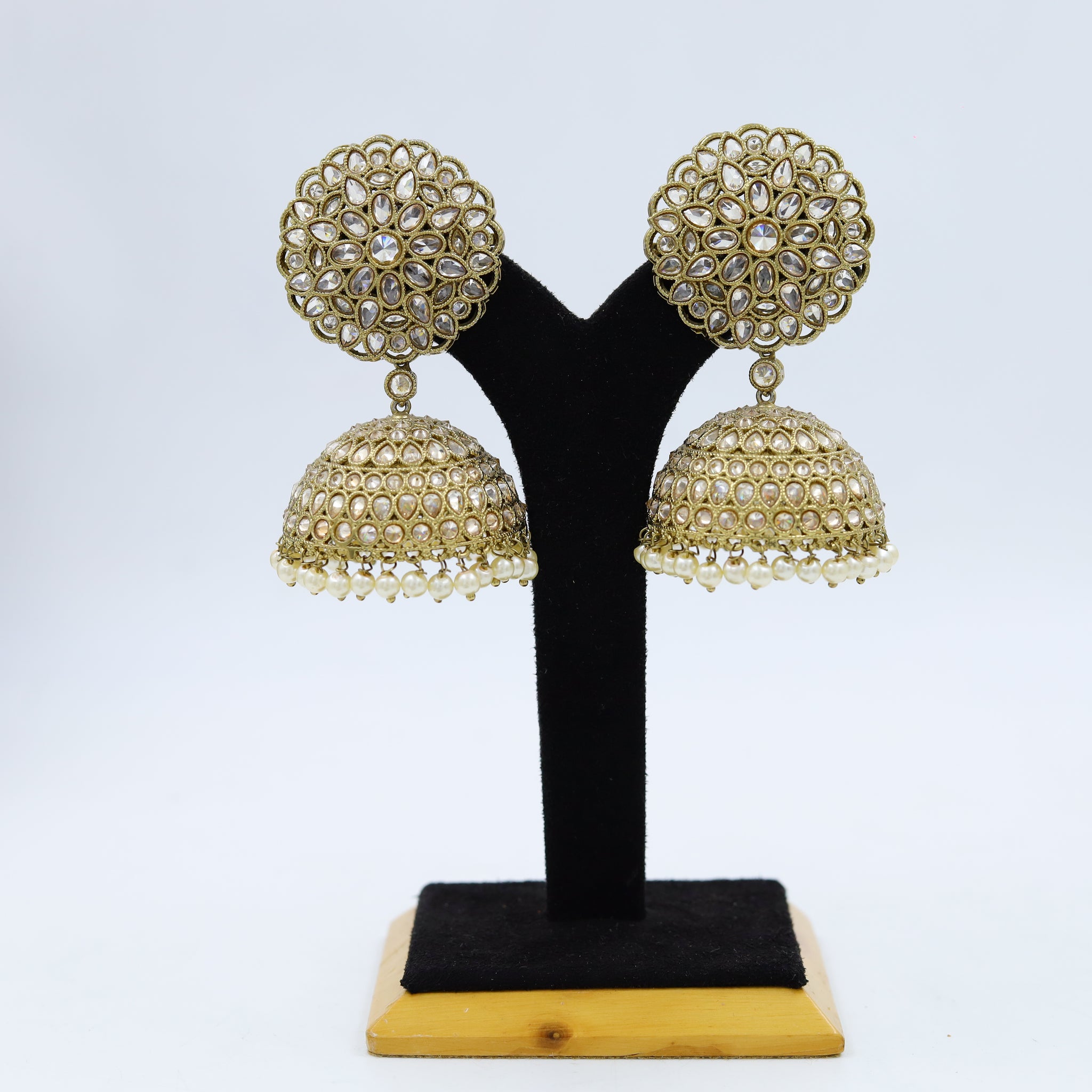 Antique Gold Look Earring
