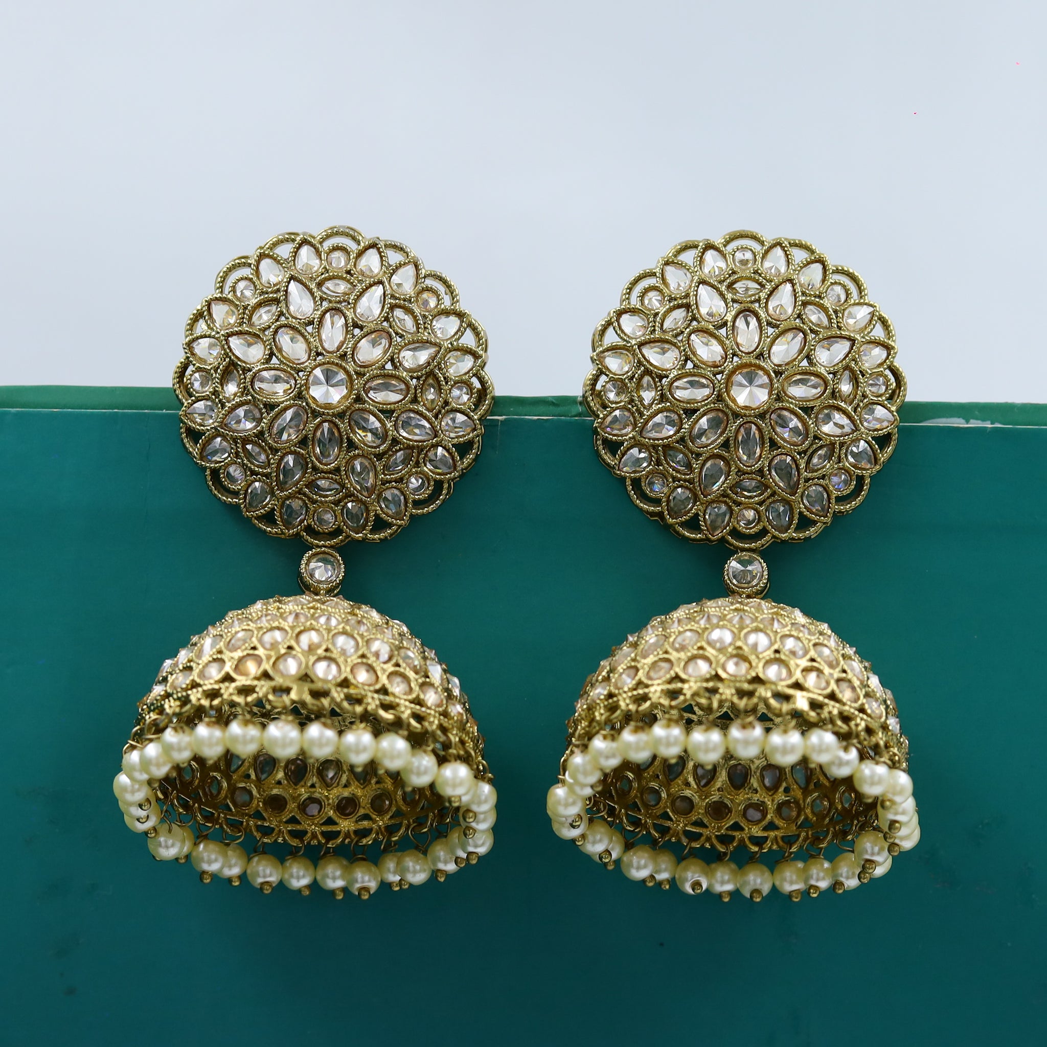 Antique Gold Look Earring