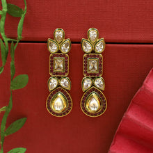 Light Polki Earring 19813-21