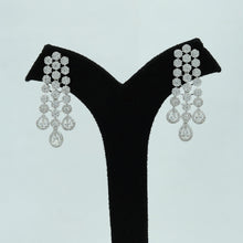 Round Neck Zircon/AD Necklace Set 12530-28