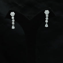 Round Neck Zircon/AD Necklace Set 12533-28