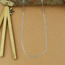 Pure 925 Hallmarked Silver Chain 11724-22