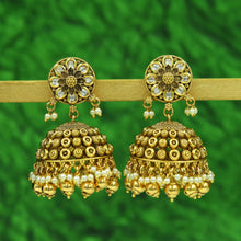 Long Neck Antique Necklace Set 15567-28