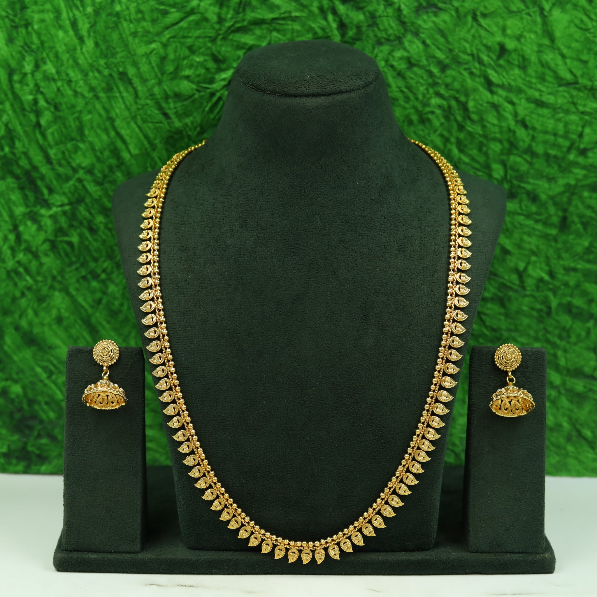 Gold Look Necklace Set 15049-33