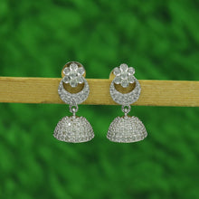 Jhumki Zircon/AD Earring 16671-33