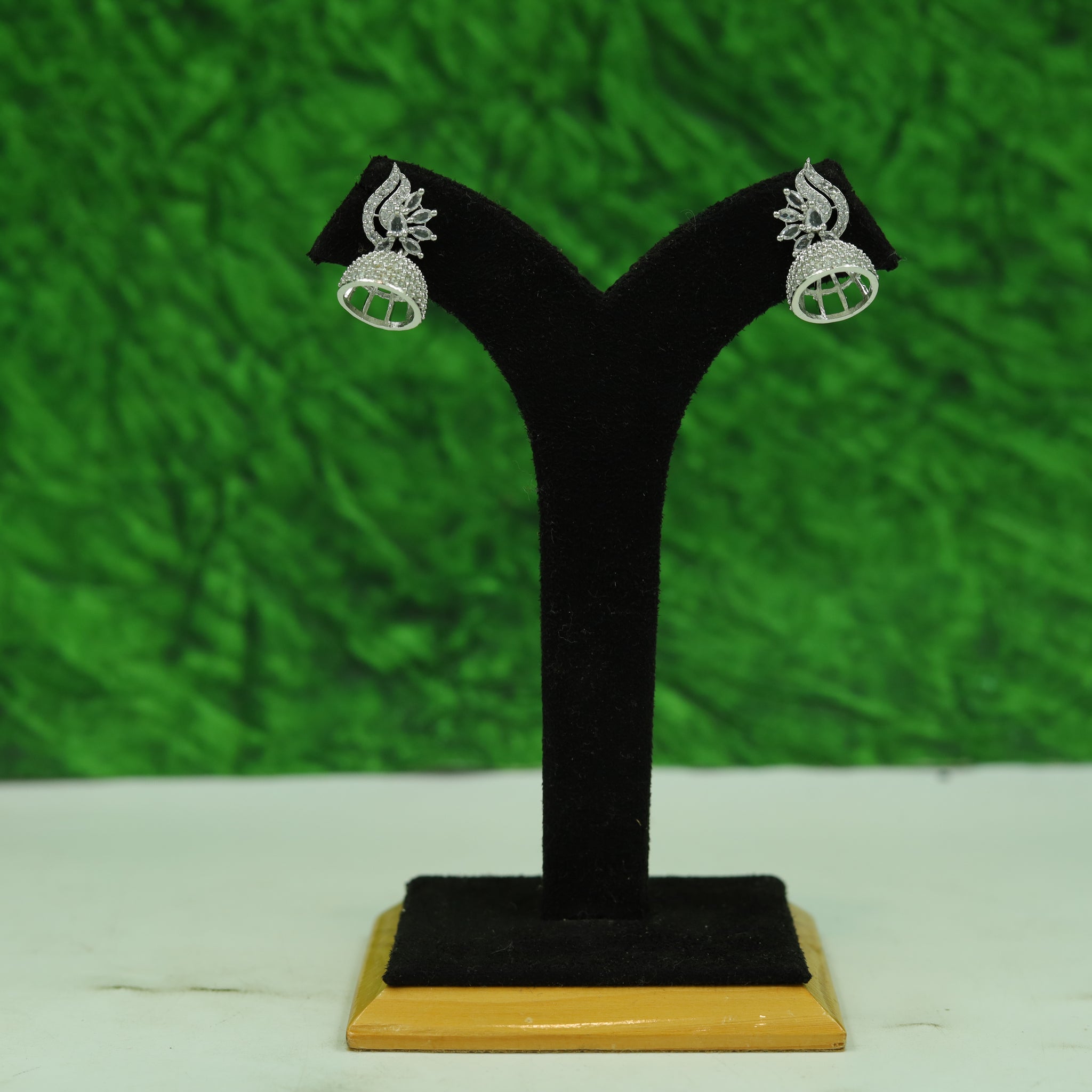 Jhumki Zircon/AD Earring 16675-33
