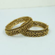 Antique Gold Finish Bangles/Kada 10217-28