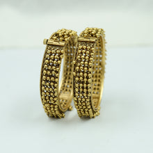 Antique Gold Finish Bangles/Kada 10217-28