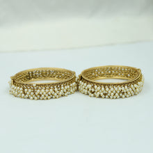 Antique Gold Finish Bangles/Kada 11259-1