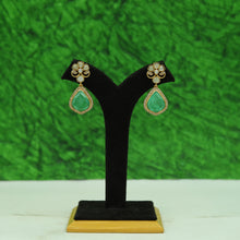 Sabyasachi Inspired Moissanite light Kundan Earring 16821-87