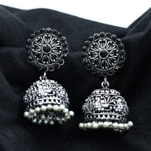 Jhumki Oxidized Earring 13191-33