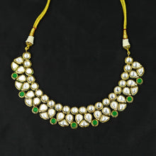 Round Neck Kundan Necklace Set 13042-34