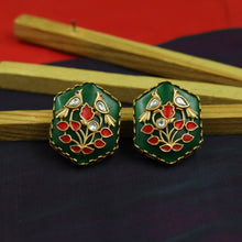 Sabyasachi Inspired Moissanite Tops/Studs Kundan Earring 16819-87
