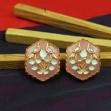 Sabyasachi Inspired Moissanite Tops/Studs Kundan Earring 16819-87
