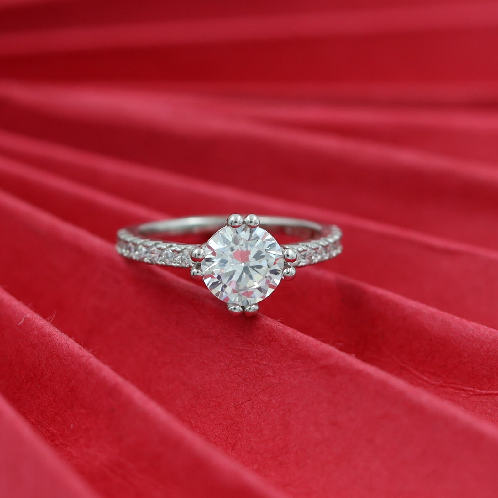 Pure 925 Hallmarked Silver Ring 13509-22