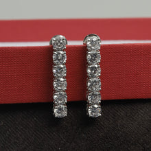 Light  Zircon/AD Earring 8414-100 - Dazzles Jewellery