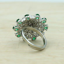 Adjustable Cocktail Zircon/AD Ring 16134-3281