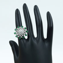 Adjustable Cocktail Zircon/AD Ring 16134-3281