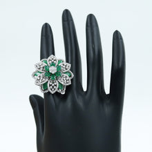 Zircon/AD Adjustable Cocktail Ring 18609-5791