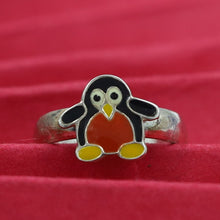 Pure Silver Penguin Ring 13563-100