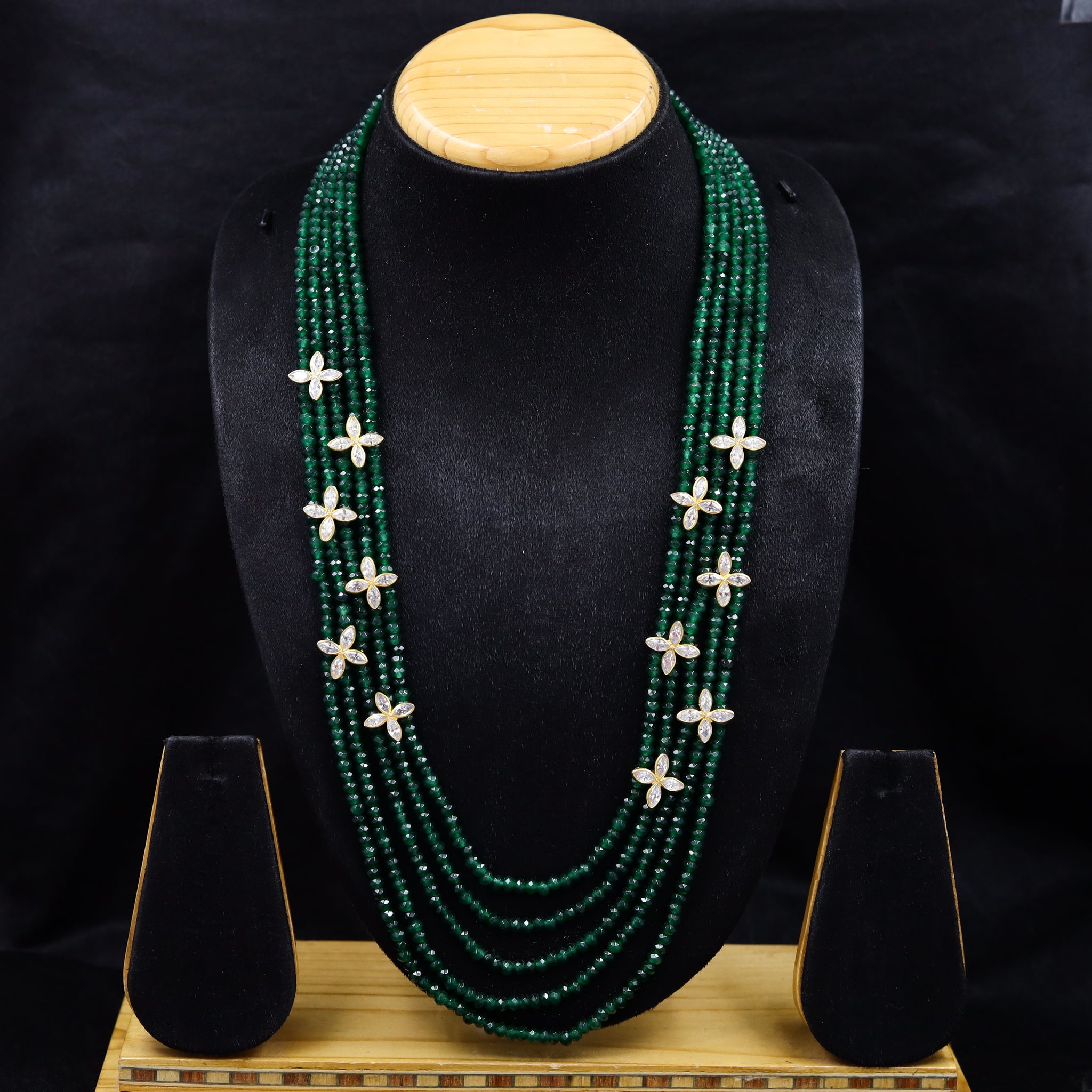 5 Line Pearl Mala Necklace 5179-80