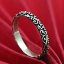 White Silver 925 Hallmarked Ring 10210-5694