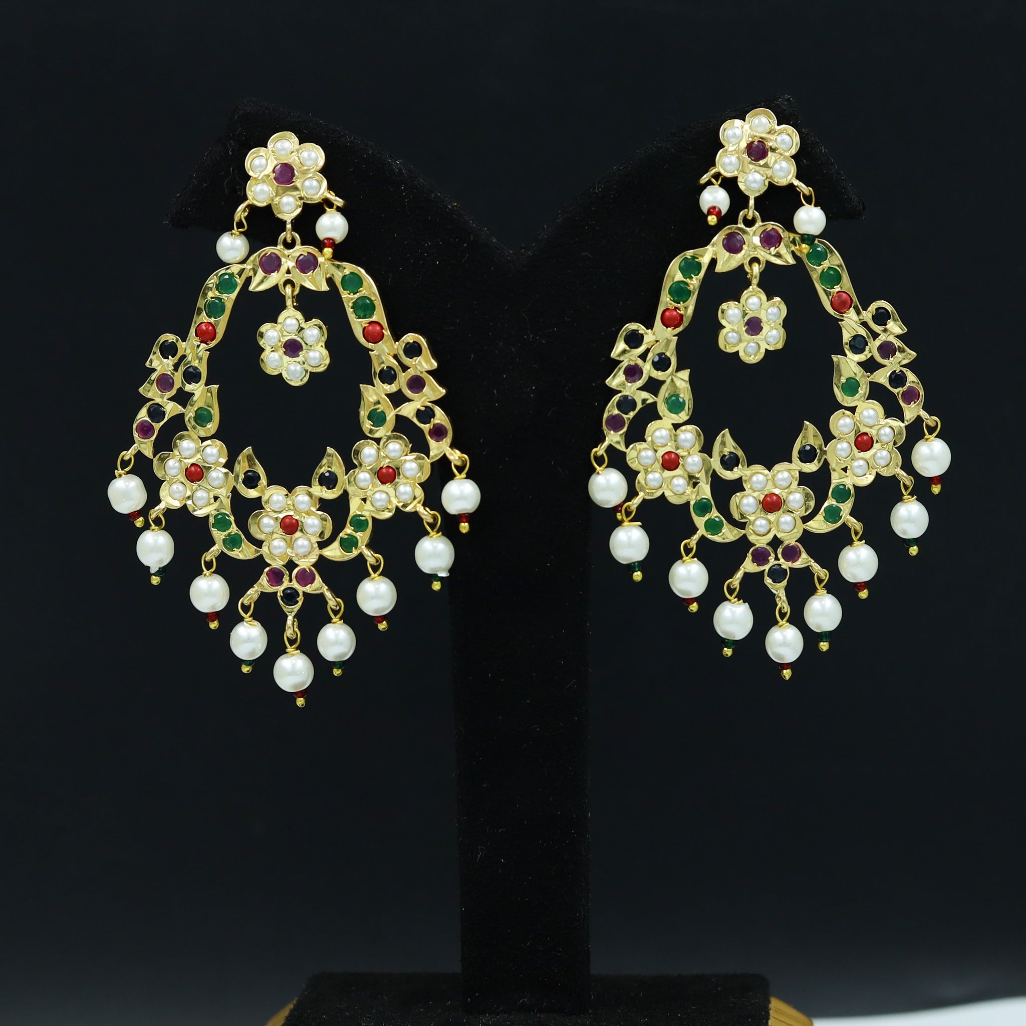 Chandbali Jadau Earring 11535-65